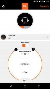 JBL Everest Elite 700 App 1