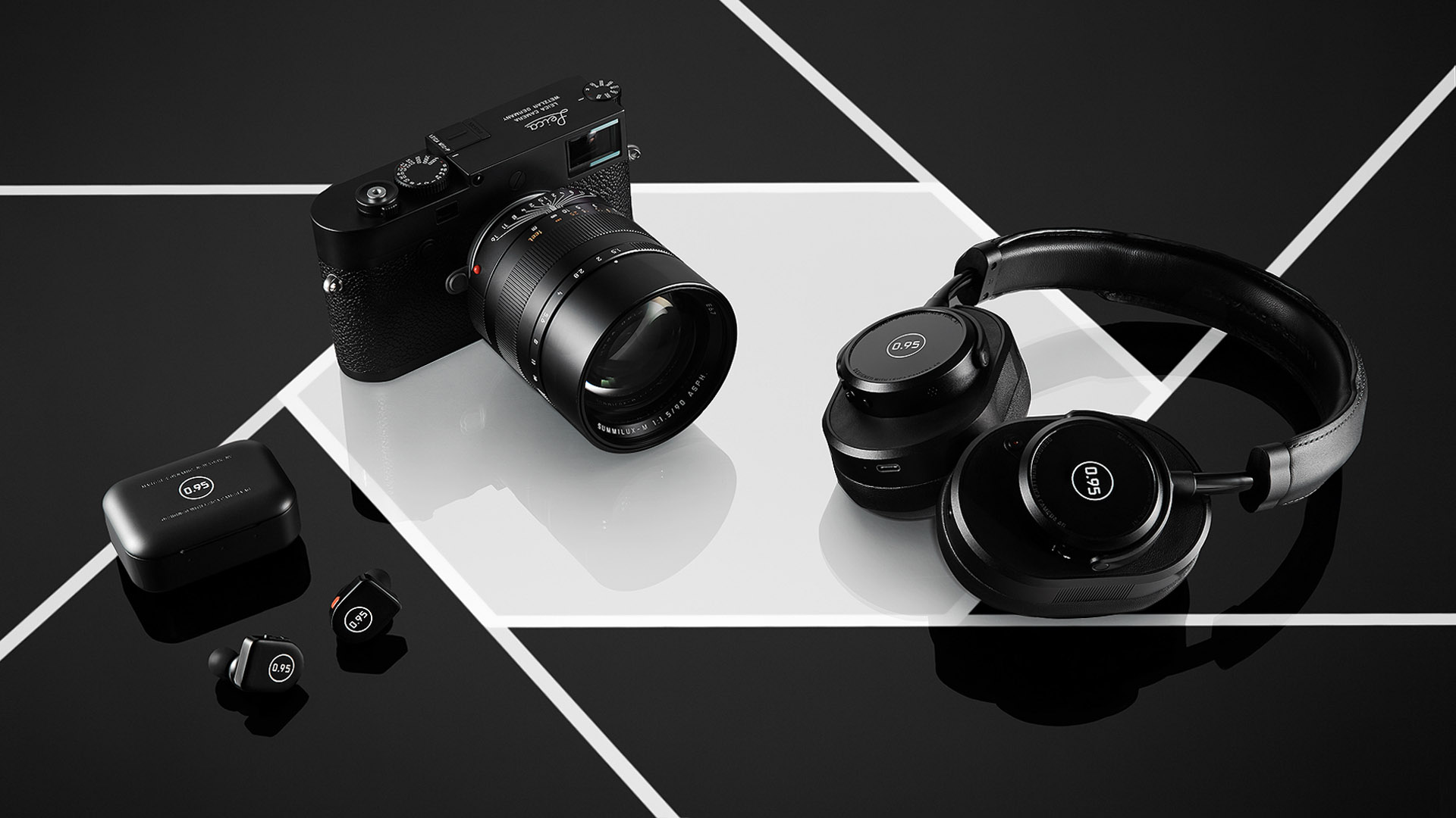 Master & Dynamic And Leica Partner On Matte Black MW65 And MW07 Plus